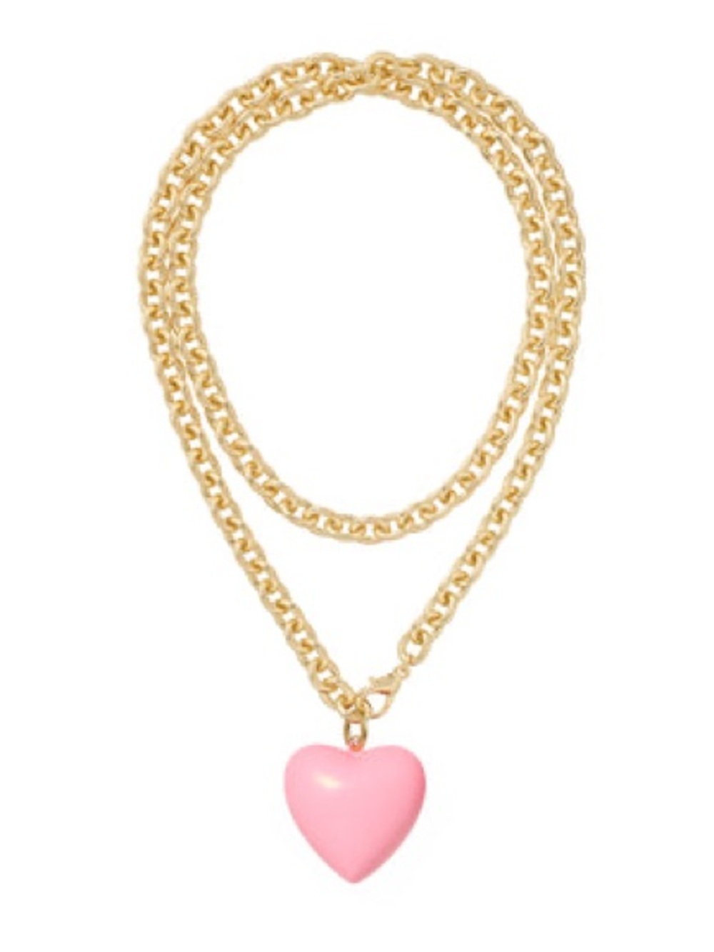 Roxanne Assoulin The Big Puffy Heart Charm Necklace